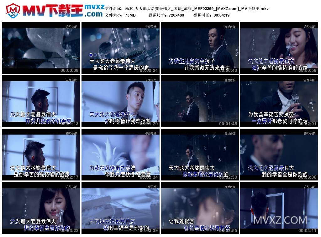 暴林-天大地大老婆最伟大_国语_流行_MEF02269